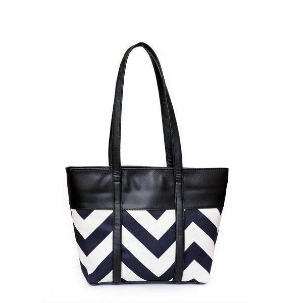 Women's PU Leather Printed Tote Bag