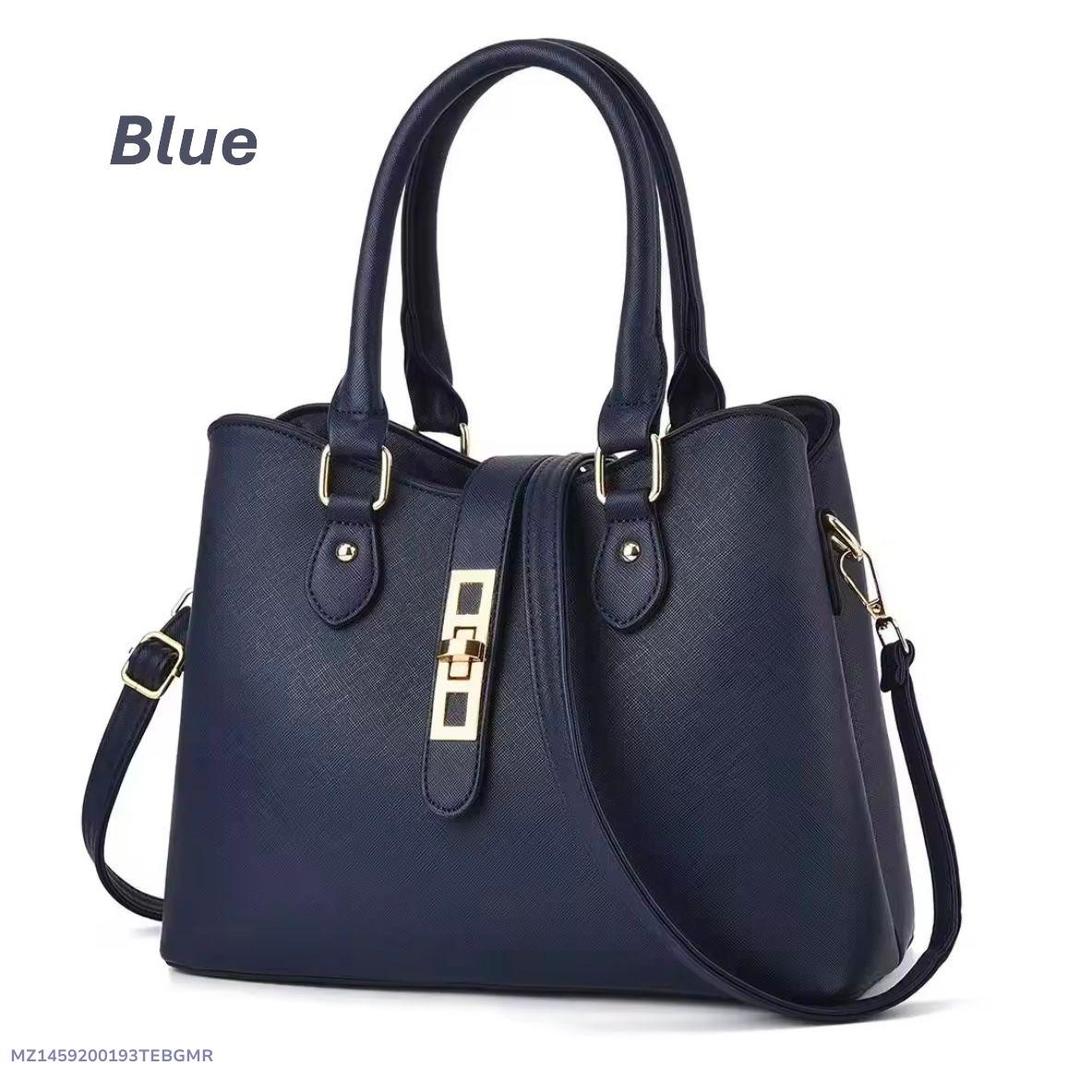 Women's Rexine Plain Hand Bag