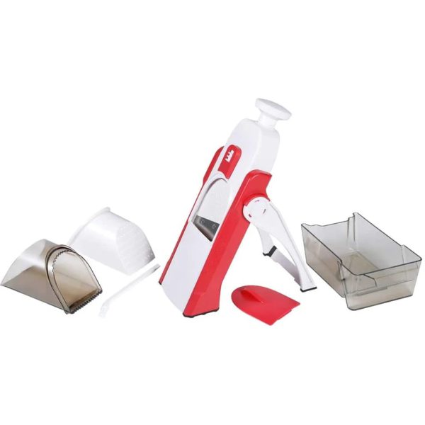 3-in-1 Multifunctional Vegetable Cutter This Vegetable Cutter Basket Offers Three Essential Functions In One Convenient Tool Use The Slicing Blade For Uniform Slices Of Carrots, Cucumbers, And Other Vegetables.