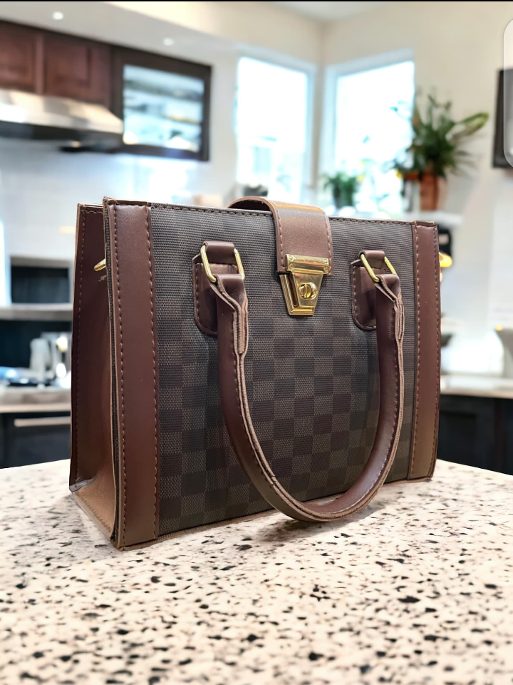 Chess Box Design Handbag: Stylish, Unique, and Playfully Chic