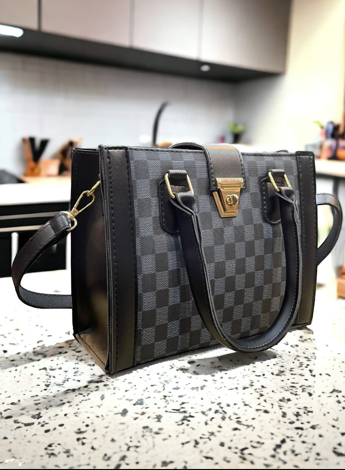 Chess Box Design Handbag: Stylish, Unique, and Playfully Chic