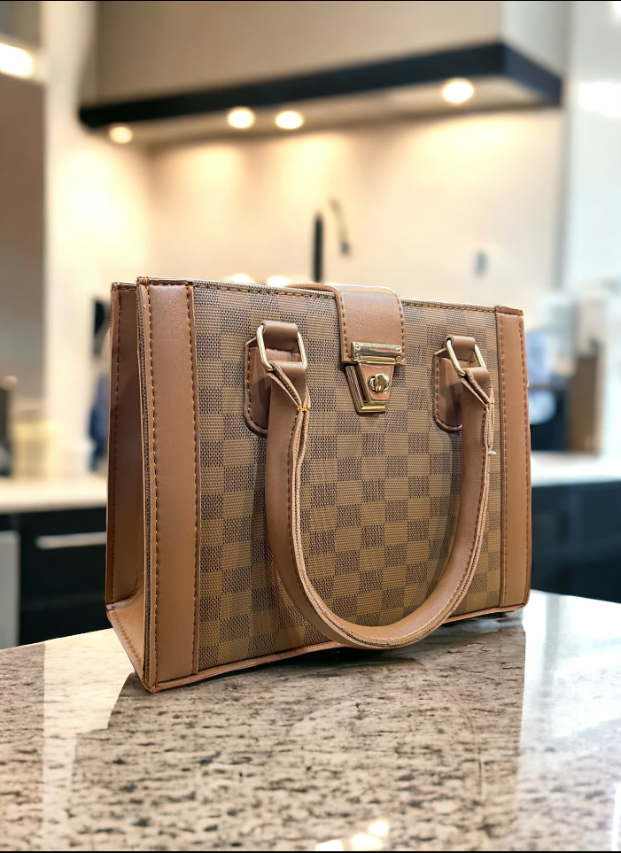 Chess Box Design Handbag: Stylish, Unique, and Playfully Chic