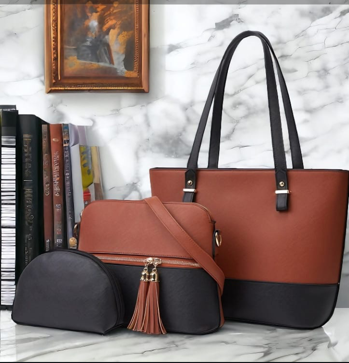 Icon 3-Piece Handbag Set: The Ultimate Statement Trio"?