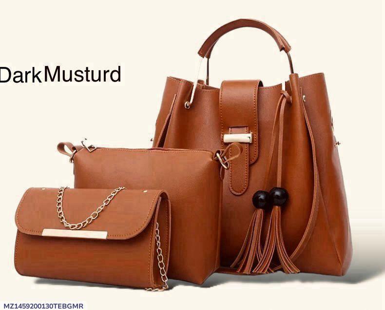 women's remix plain hand bag set