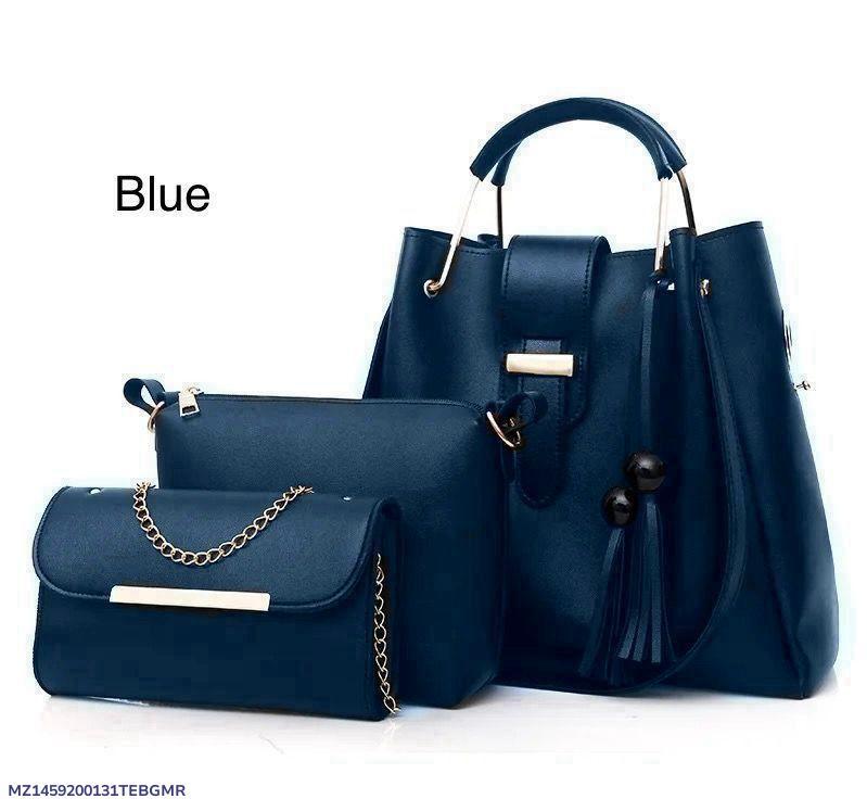 women's remix plain hand bag set