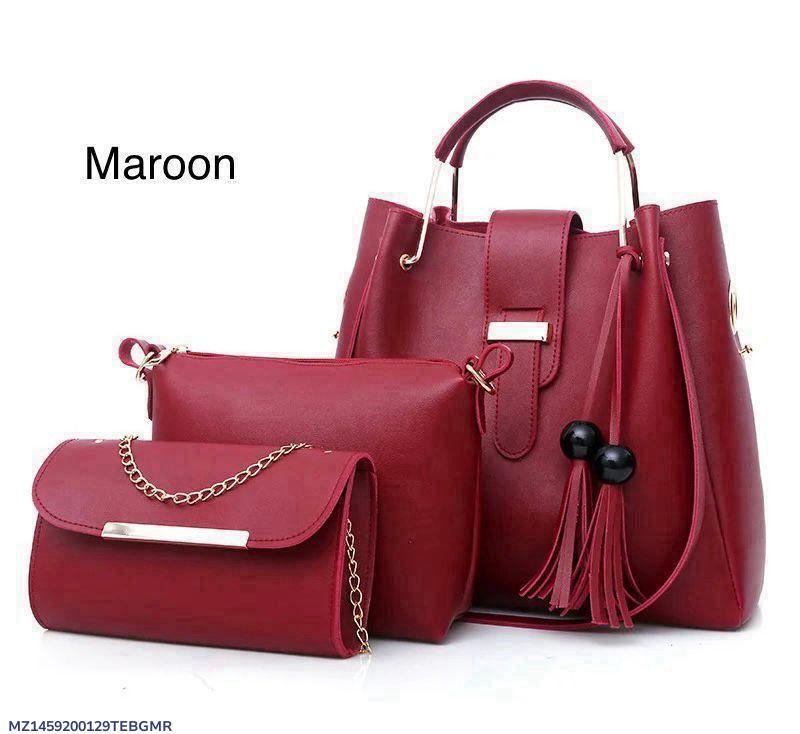 women's remix plain hand bag set