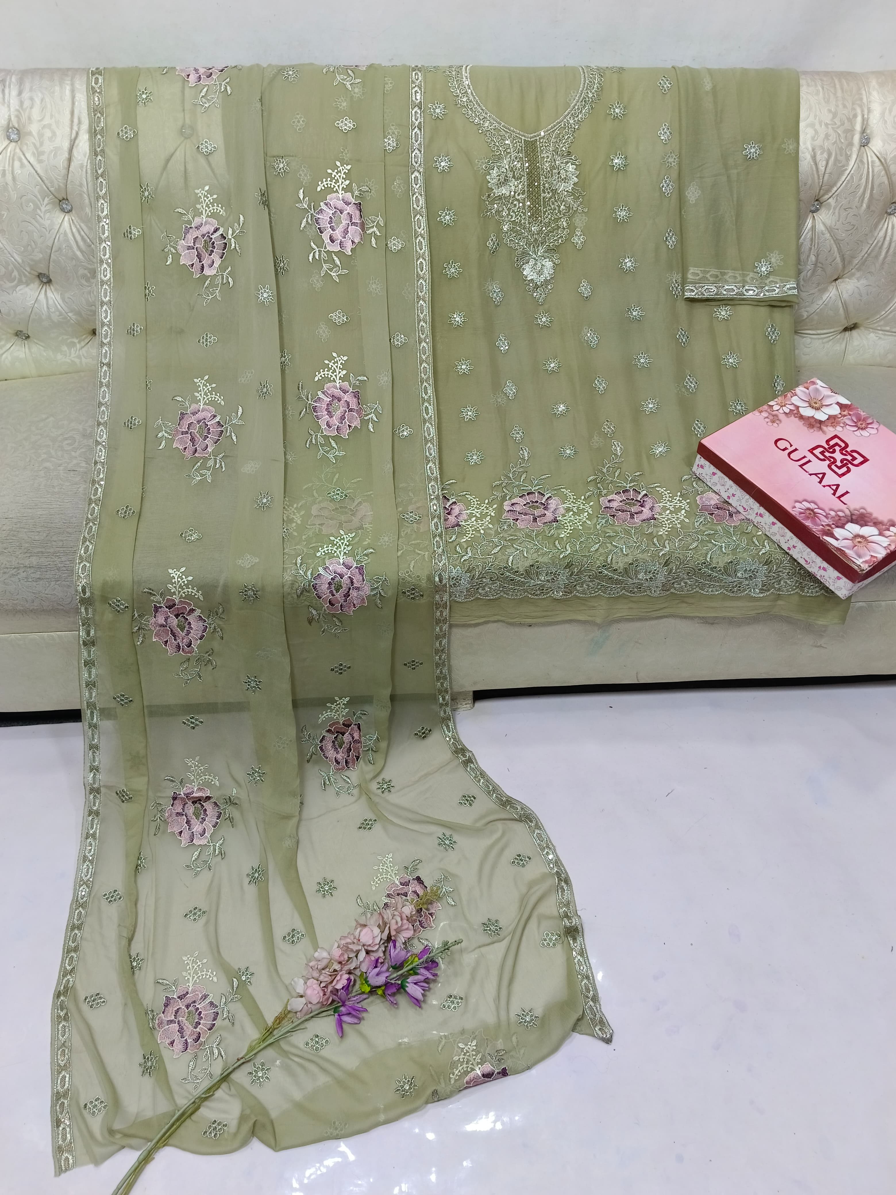 Beautiful Bareeze Embroidered Chiffon Collection