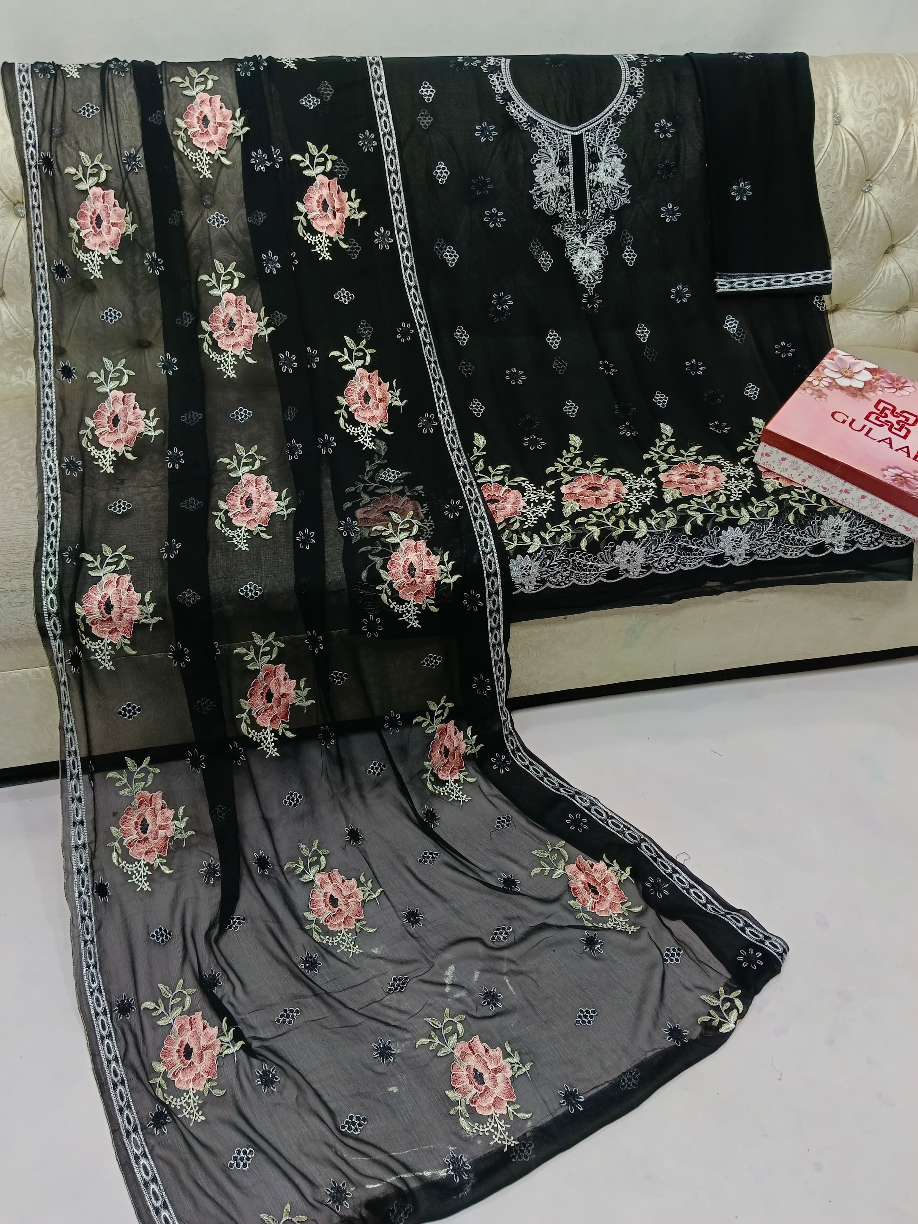 Beautiful Bareeze Embroidered Chiffon Collection