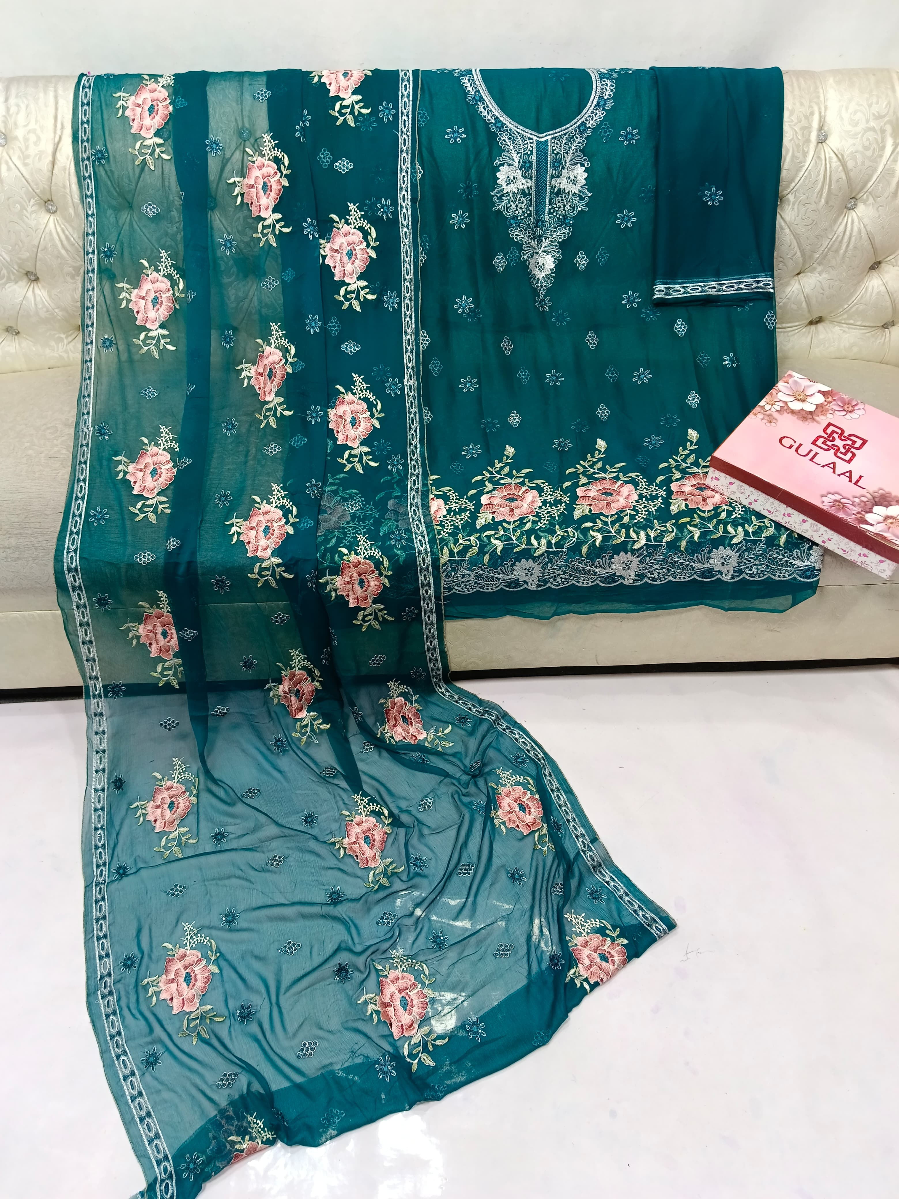 Beautiful Bareeze Embroidered Chiffon Collection