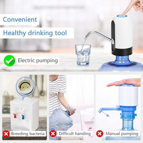 Automatic Water Dispenser Water Pump Wireless Electric Auto Suction Water Pump (random Color)